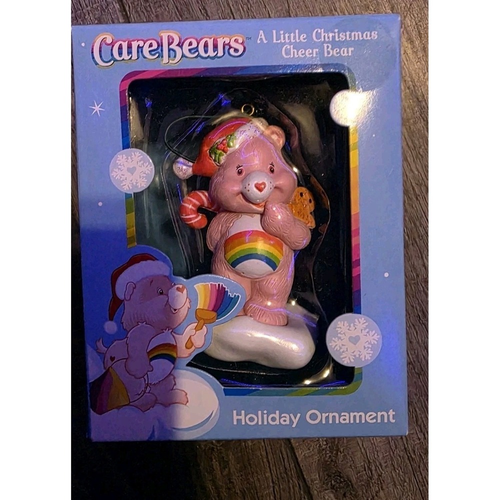 2004 American Greetings A Little Christmas Cheer Bear NIB Ornament Care Bears